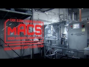 Micro-Automated Canning System (mACS) - Cask Global Canning Solutions