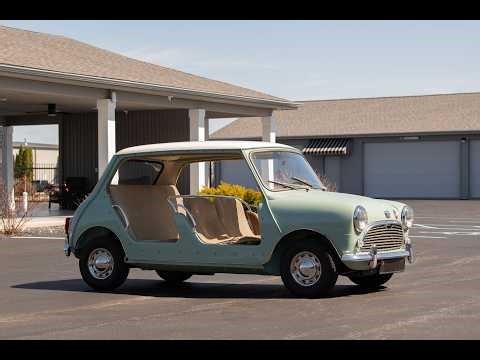 Rare 1962 Austin Mini Beach Car brought back to life!