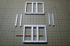 Walking paper robot.