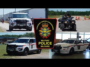 (Photos) Canadian Forces Military Police at 2022 CFB Borden Airshow