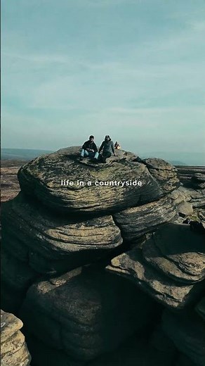 Views from the top hit different ⛰️ Hope Valley, Peak District