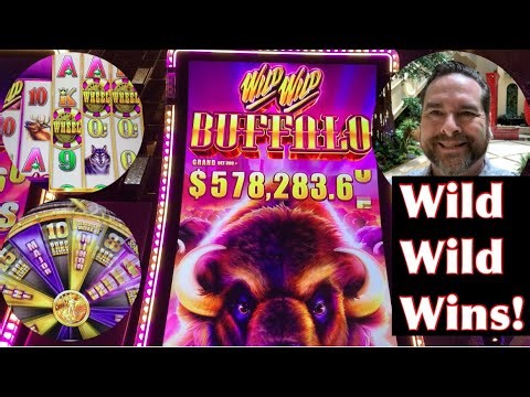 Wild Wild Buffalo from Cosmo-Las Vegas -- Free Spins, Jackpot Wheel, and Wild Multipliers!