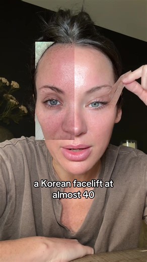 It's like a facelift but... DIY and make it Korean. In my humble RN opinion Korean technology in skincare far exceeds needles long term. #drmelaxin #GlowUp #koreanskincare