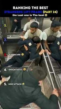 Ranking The Best Strangers Lift-Prank 😜 (Part 24)