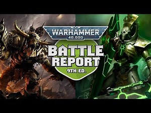 Orks vs Necrons Warhammer 40k 9th Edition Battle Report Ep 246