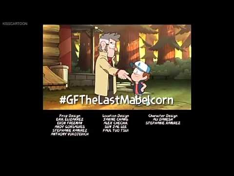 Gravity Falls Ending Credits Season 2 Episode 33 34 35 36
