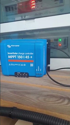 Victron SmartSolar MPPT 150/45 pierwsze uruchomienie