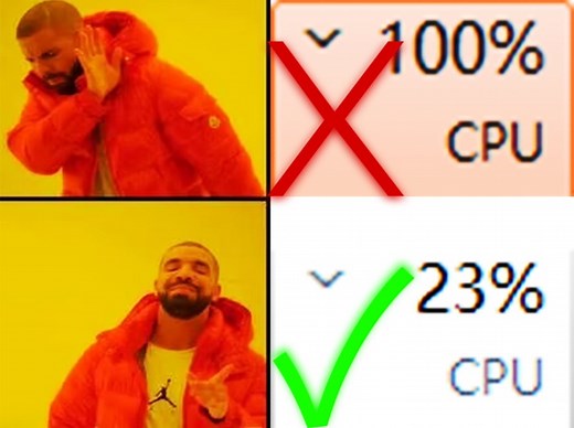 《CPU 解决占用100％》全球最简单粗暴解决办法！