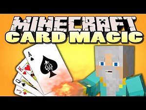 Minecraft Mods - Card Magic Mod - AWESOME MAGIC CARDS (Minecraft Mod Showcase)