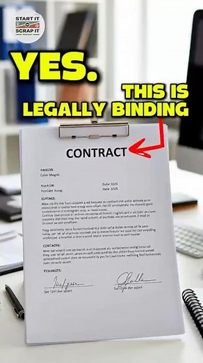 Verbal Contracts Are LEGALLY Binding! Here’s Why...