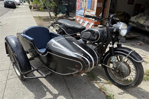 No Reserve: Single-Family-Owned 1966 BMW R69S w/Sidecar Project