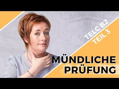 Mündliche Prüfung telc B2 - Teil 3 | Problemlösung