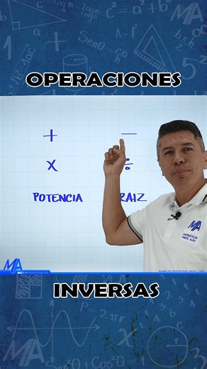 Operaciones inversas 😎 #matemáticasprofealex #parati | Matematicas Profe Alex