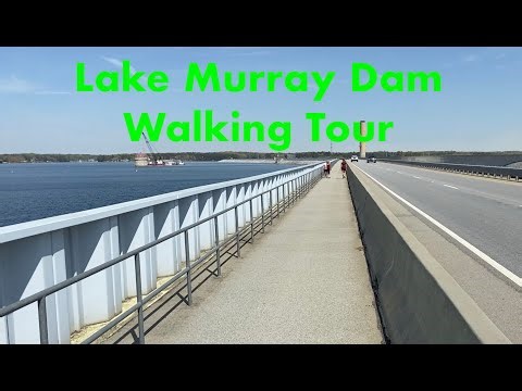 Lake Murray Dam | Lexington SC | 1.8 mile Virtual Walking Tour