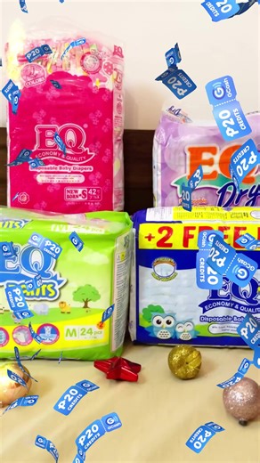 Don’t forget to keep your receipt & send it via FB Messenger to join the Early Pamasko Promo. | EQ Diapers