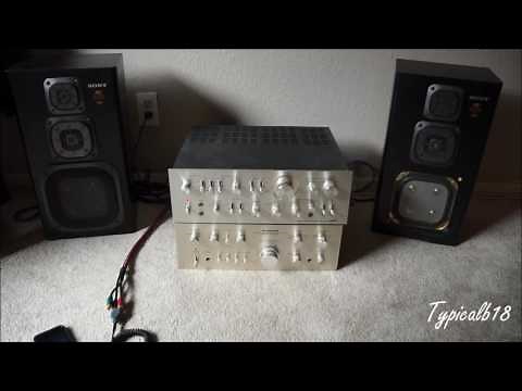 Sony APM-V705AV Speaker Testing/Demo