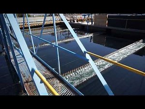 Flocculation and high rate sedimentation basin in operation after its retroffit !!