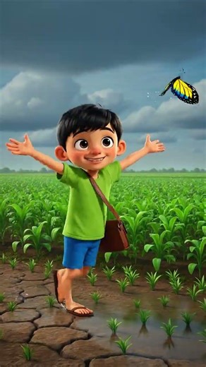 Rain Vandha Dhaana Crop Happy? 🌧 Nature Power Mass!” #shortsfeed