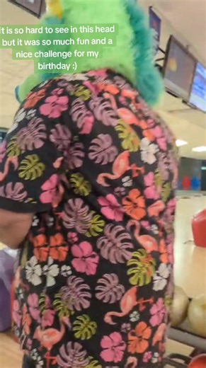 #fyp #fursuit #bowling #edmonton #thebiglezshow it was so much fun that I got to spend with all my friends this year for my birthday 🎂 🥳 🎉 🎈