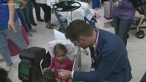Bacchus LI Jensen Ackles visits Children's Hospital New Orleans