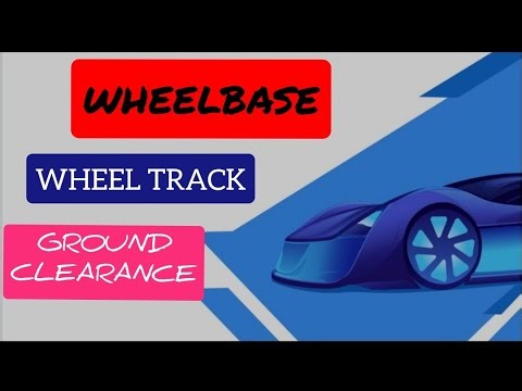 Measure Wheelbase, Wheel track And Ground Clearance Using Measuring Tape/Udyoga Project