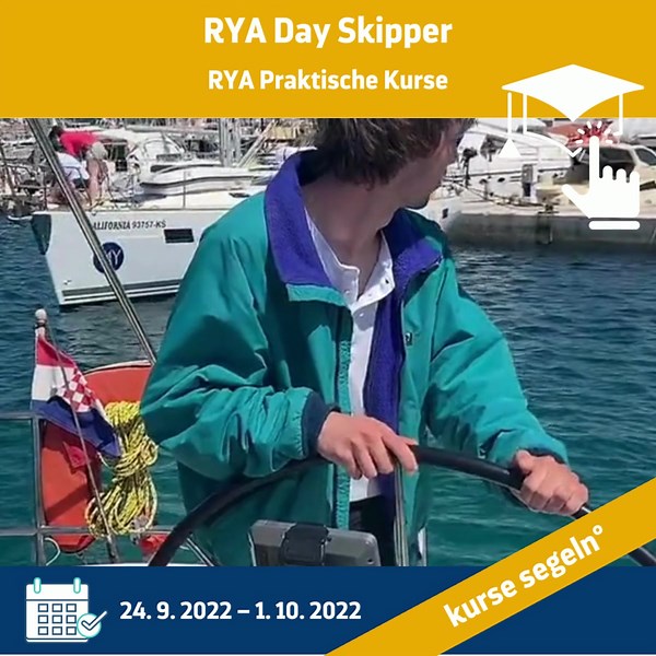 Wir halten es für immer wichtig, Segelmanöver ⛵ aufzufrischen oder zu vertiefen. In unserem Day Skipper Kurs, der von  24. 9. 2022 – 1. 10. 2022 stattfindet, kannst du dein Wissen einbringen und das eine oder andere Neue lernen. Sichere dir jetzt einen freien Platz https://www.yachting.com/de-de/kurse-segeln/rya-ausbildung-kurse/rya-praktische-kurse | yachting.com | Facebook