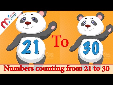 Counting 21-30 | Numbers counting from 21 to 30 | Kids Learning | My Kids Rhymes