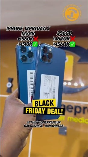 iPhone 12 Pro Max Black Friday Deals