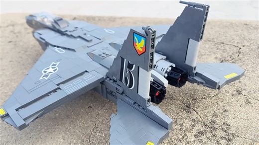 美国空军 US Air Force F15“鹰”式战斗机战斗机积木