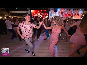 Fernando Lasso & Joyce Silva Xavier ~ salsa social dancing @ CSSF, Rovinj