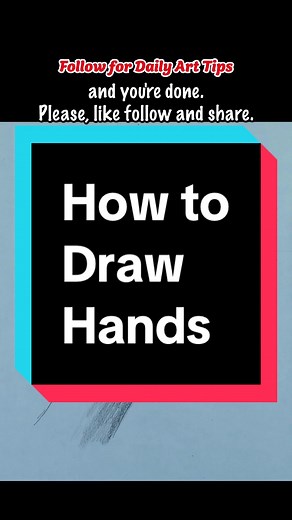 Easy Tutorial: Drawing Hands Step by Step