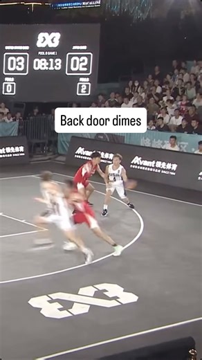 JACOB HARVEY on Instagram: "In 3x3 the back door dime is a must have for easy 1's - #basketball #fiba3x3 #fiba #3x3"