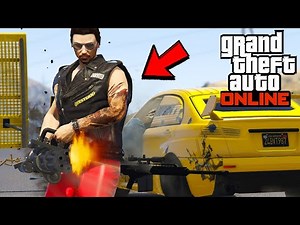 GTA 5 : ULTIMATE MINIGUN VS CAR CHALLENGE !! MALAYALAM