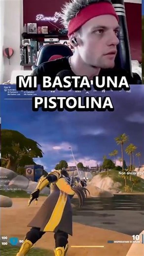 MI BASTA una PISTOLINA🔫 per FARE DEVASTO! #FORTNITE ITA #shorts