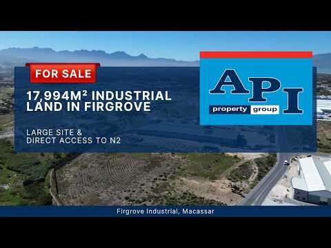 17,994m² Industrial Land For Sale in Firgrove