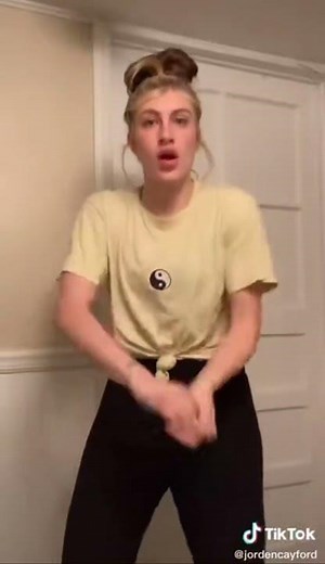 Cute girl does burp and fart trick