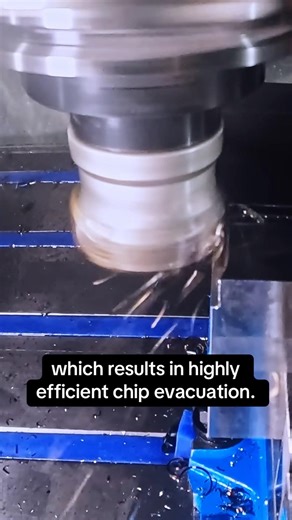 Serrated Insert CNC Milling #cnc #cncmachine #cncmachining