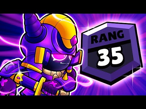 j'ai MONTÉ mon D'JINN au RANG 35 (premier rang 35) avec YOUYOU et BROSTA - BRAWL STARS FR