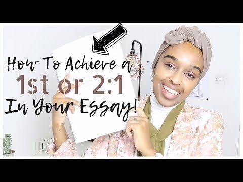 How To Get a 1st or 2:1 in ANY University Essay (with examples)! | ESSENTIAL ESSAY TIPS