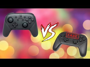 Unboxing Fake (Replica) VS Real Switch Pro Controller