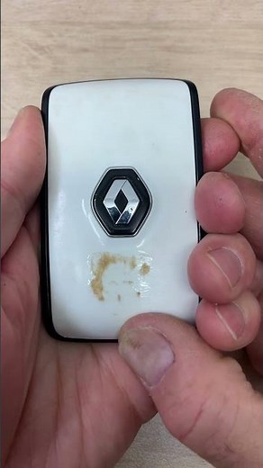 Renault key card battery change -EASY DIY #automobile #remotebattery #remotecontrol #fix