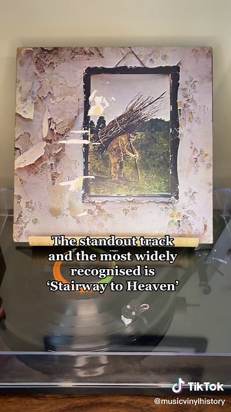 Led Zeppelin IV Vinyl Album - Classic Rock Music History