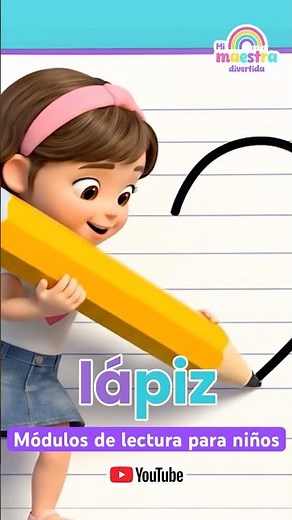 Sílabas con L cantadas 💜 la le li lo lu aprende ya #Shorts #letras