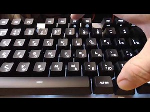 Клавиатура Logitech G413 (кнопки, подсветка, Linux)