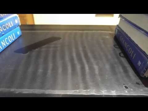 Ripple Tank 04 Large Angle Reflection