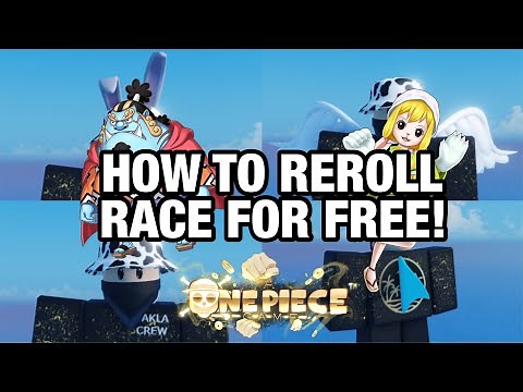 [AOPG] HOW TO REROLL YOUR RACE FOR FREE! A One Piece Game | Roblox