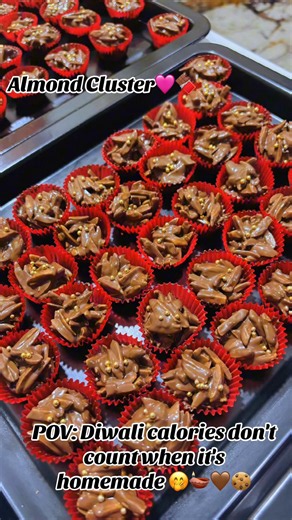 Almond Clusters Recipe | Homemade Diwali Treats