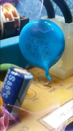 !!! VARISTOR - COMO FUNCIONA !!! #varistor #electronica #components #cortocircuito