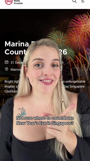 Countdown to 2026 in Singapore: Top Locations to Celebrate