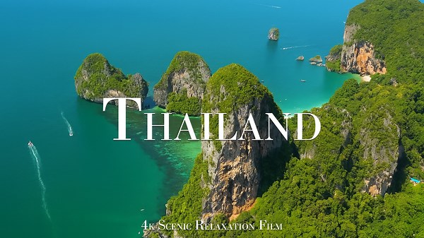 A Journey Through Thailand’s Landscapes – 4K Drone Footage